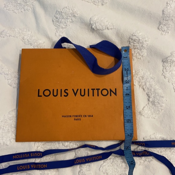 Authentic Louis Vuitton orange shopping bag - Picture 4 of 4